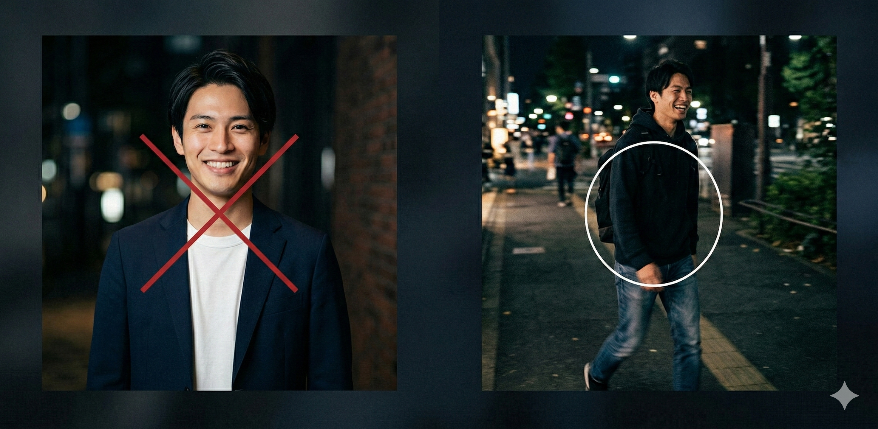 写真補正イメージ